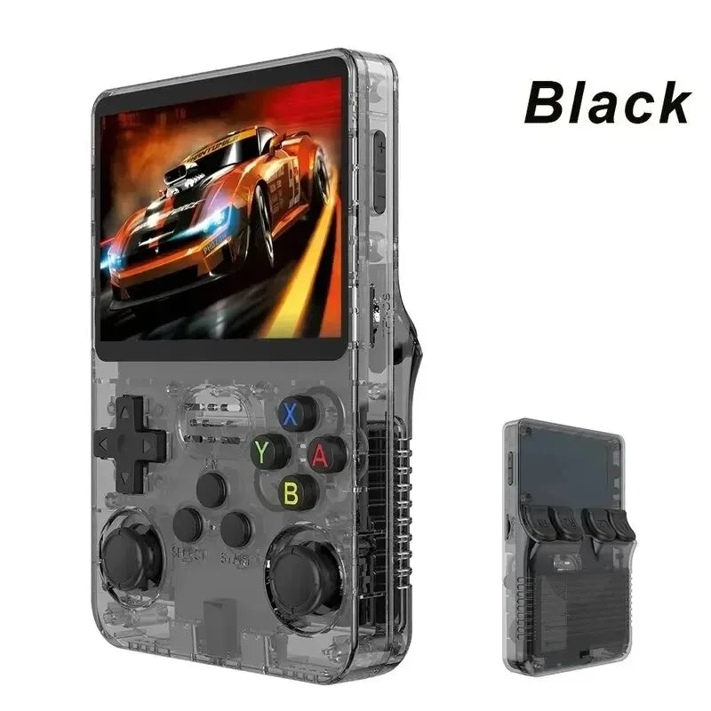 R36S Retro Handheld Console – Portable Retro Gaming, 3.5” IPS Display, 64GB/128GB