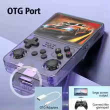 R36S Retro Handheld Console – Portable Retro Gaming, 3.5” IPS Display, 64GB/128GB
