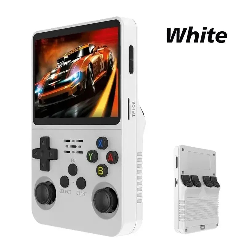 R36S Retro Handheld Console – Portable Retro Gaming, 3.5” IPS Display, 64GB/128GB